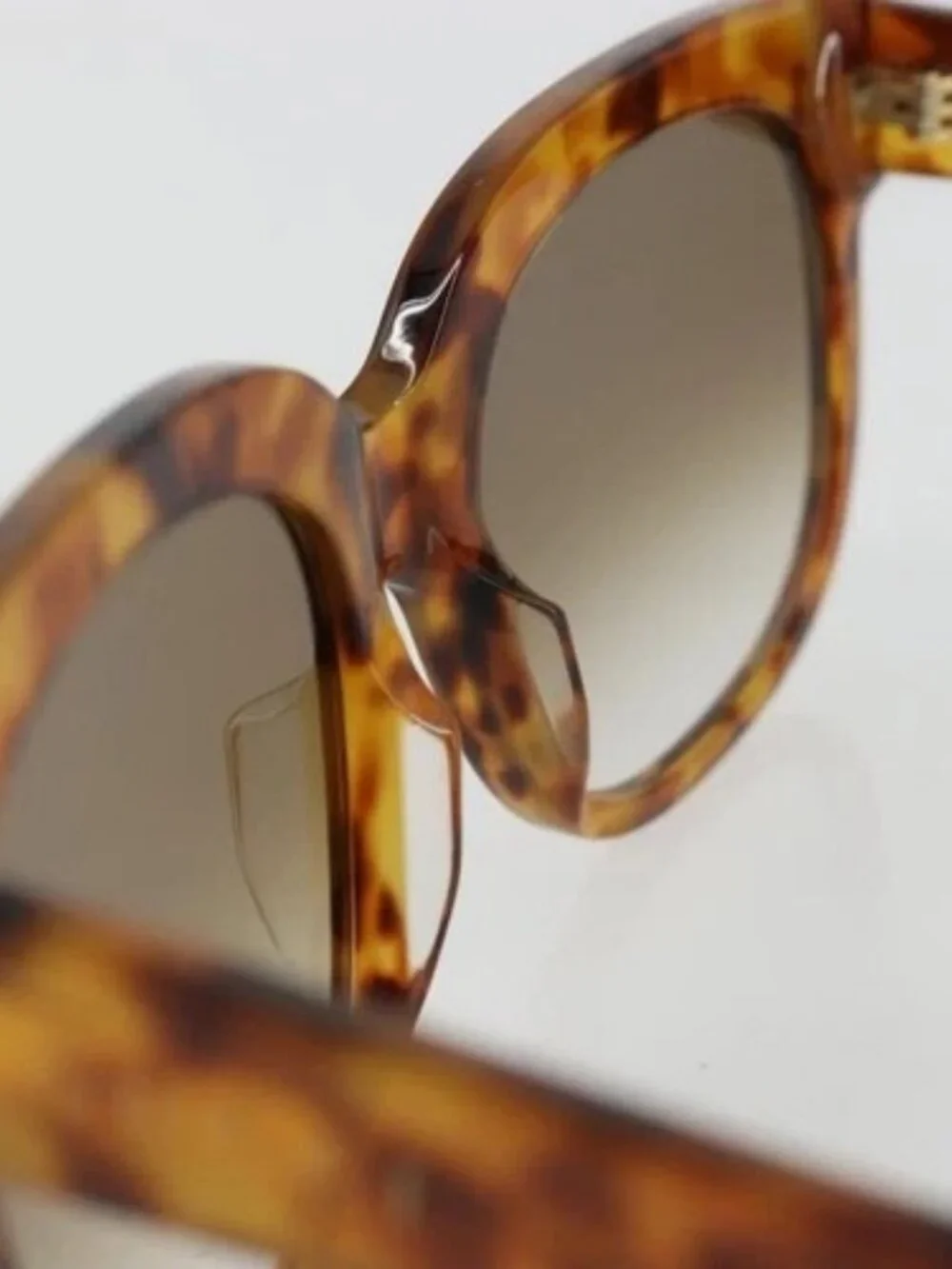 GUCCI Sunglasses plastic Brown GG0361S Auth hk3698